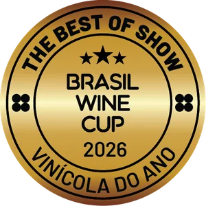 Medalha The Best of Show — Vinícola do Ano, Brasil Wine Cup 2026